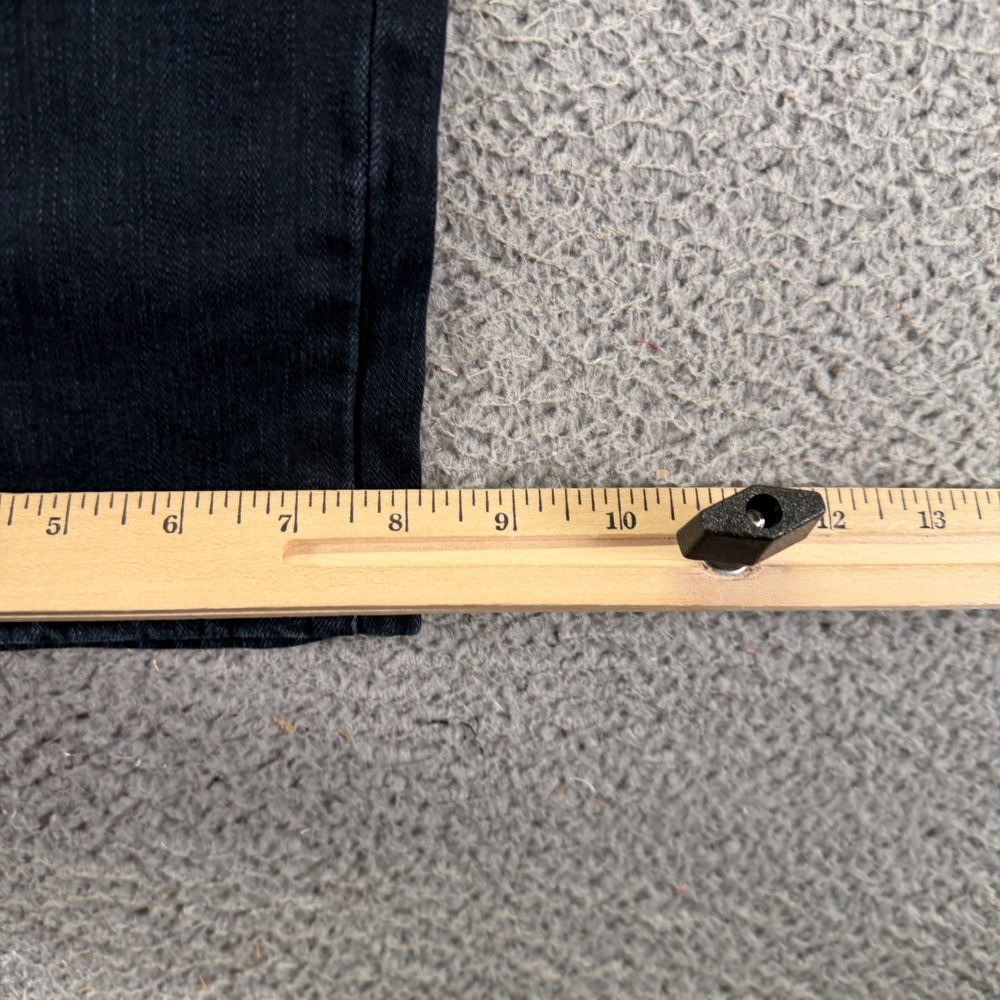 Kenneth Cole Jeans Mens 34x32 Blue Cotton Denim Straight Stretch Faded Workwear - Picture 11 of 12